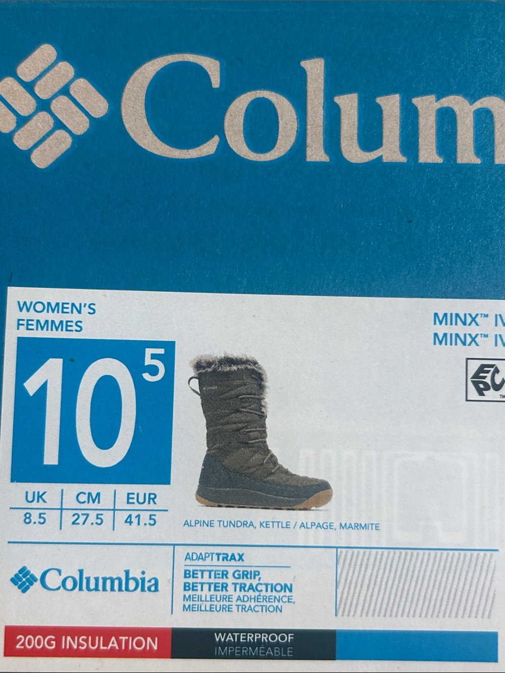 Columbia Alpine Tundra Kettle Women's Winter Boot - Brown